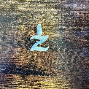 Letter “Z” pendant, silver 925